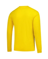 Nike Men's Gold Indiana Pacers Authentic Long Sleeve Practice T-Shirt
