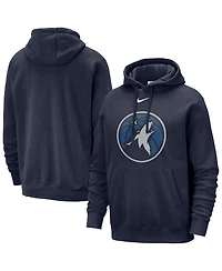 Nike Men's Navy Minnesota Timberwolves Essential Logo Club Pullover Hoodie