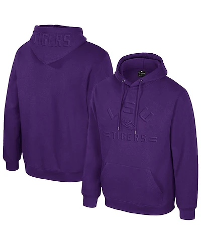 Colosseum Men's Purple Lsu Tigers New Member Hoodie