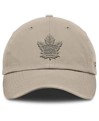 Fanatics Men's Tan Toronto Maple Leafs Authentic Pro Road Adjustable Hat