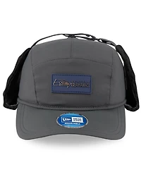 New Era Men's Charcoal Seattle Seahawks 2025 Sideline Cold Weather Runner Dog Ear Adjustable Hat