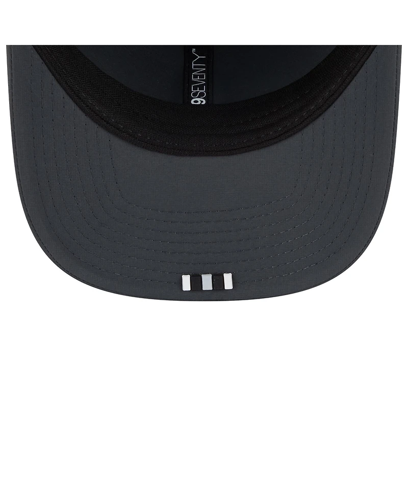 New Era Men's Charcoal Las Vegas Raiders 2025 Sideline Cold Weather 9SEVENTY Adjustable Hat