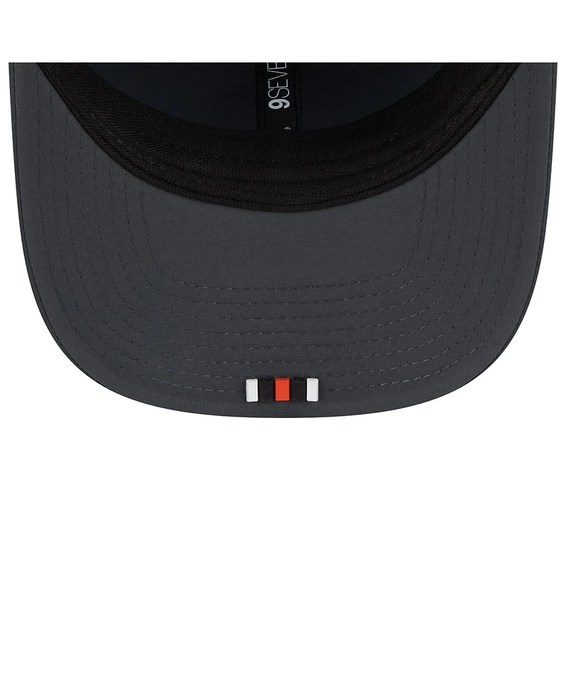 New Era Men's Charcoal Cincinnati Bengals 2025 Sideline Cold Weather 9SEVENTY Adjustable Hat