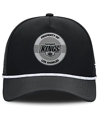 Fanatics Men's Black Los Angeles Kings Authentic Pro Rink Adjustable Hat
