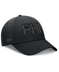 Fanatics Men's Black Philadelphia Flyers Authentic Pro Road Team Code Flex Hat