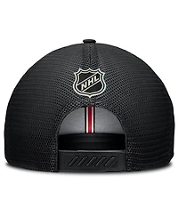 Fanatics Men's Black Carolina Hurricanes Authentic Pro Home Ice Trucker Adjustable Hat