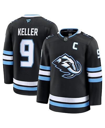 Fanatics Men's Clayton Keller Black Utah Mammoth Home Premium Player Jersey