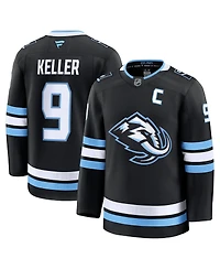 Fanatics Men's Clayton Keller Black Utah Mammoth Home Premium Player Jersey