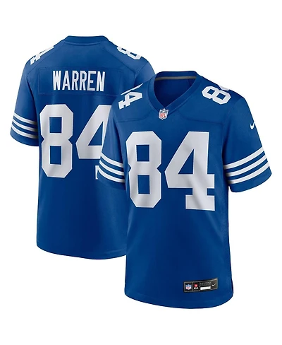 Nike Men's Tyler Warren Royal Indianapolis Colts Alternate Game Jersey