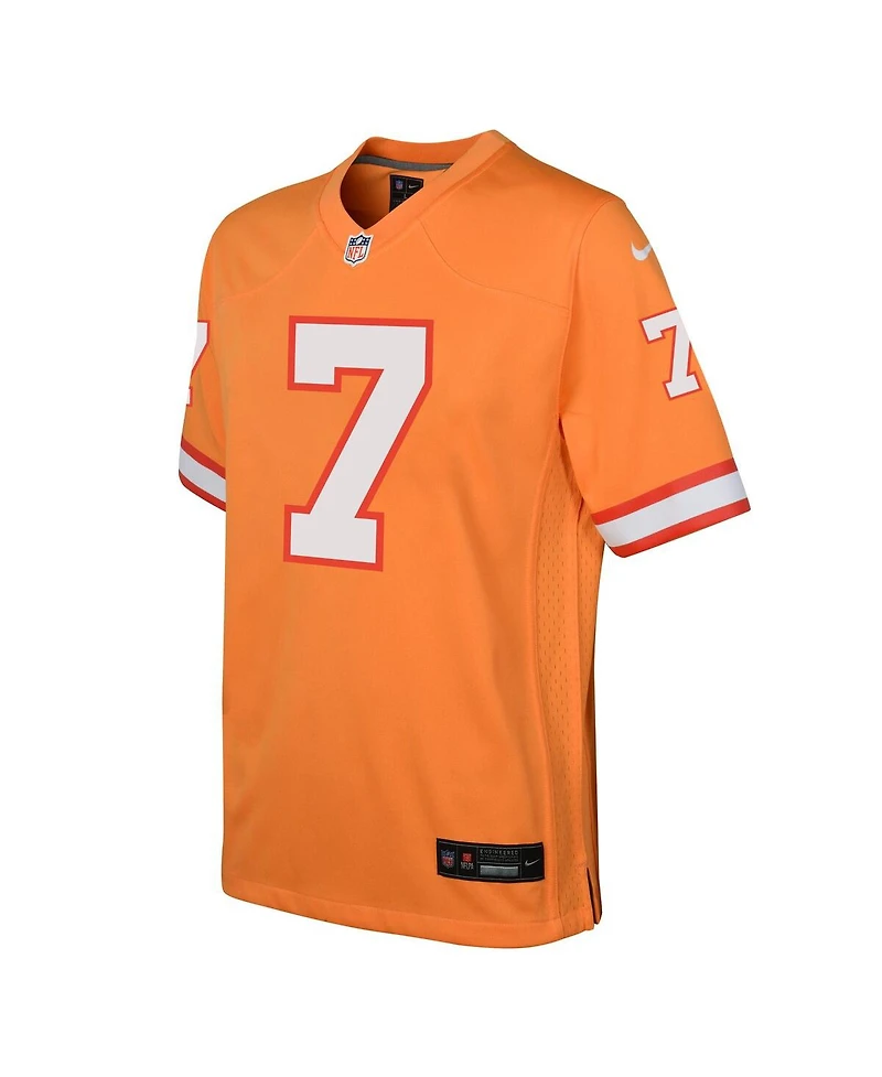 Nike Big Boys and Girls Bucky Irving Orange Tampa Bay Buccaneers Alternate Game Jersey