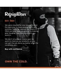 RefrigiWear Men's Flex-Wear Open Hole Mask - Breathable, Flexible, and Warm Winter Face Cover