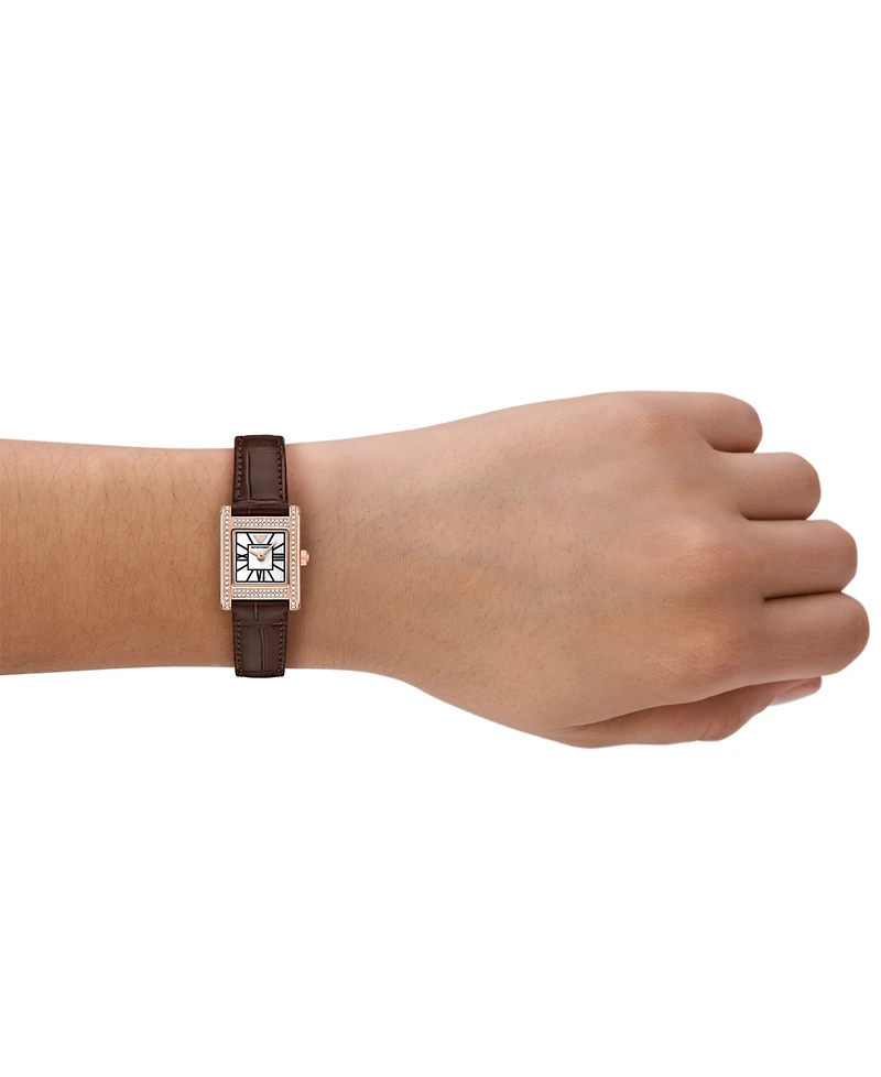 Emporio Armani Women's Interchangeable Leather Strap Watch Set, 26mm