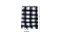 Stalwart 12V Heated Blanket for Cars, Black Plaid