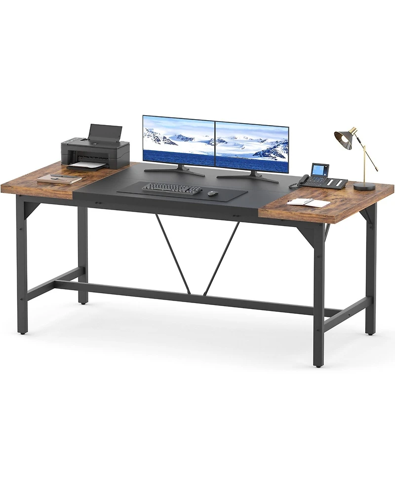 63 x 31.5 inches Computer Desk, Sturdy Large Office Premium 2 Person Long Desks
