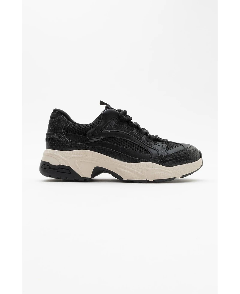 Prologue Shoes Bambi Printed Mesh Sneakers (Women)