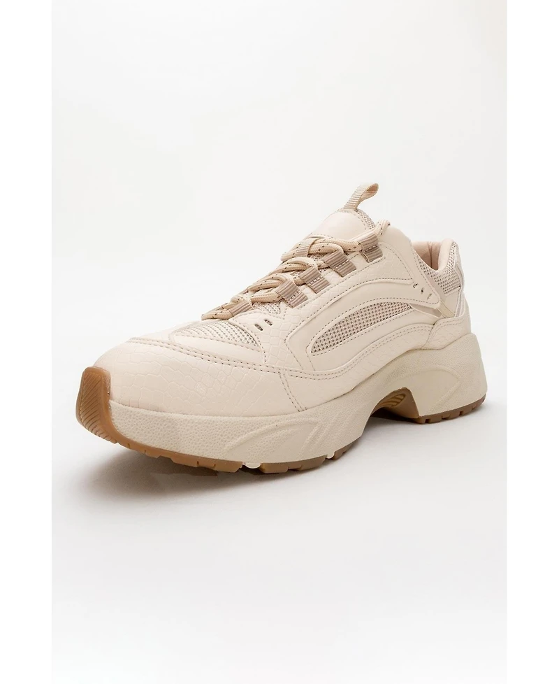 Prologue Shoes Bambi Printed Mesh Sneakers (Women)