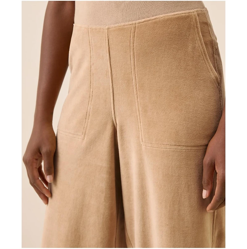 Pact Women's Organic Cotton Velour Relaxed Jogger