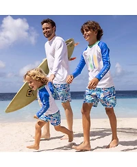 Snapper Rock Baby Boys Breakwater Beach Ls Set