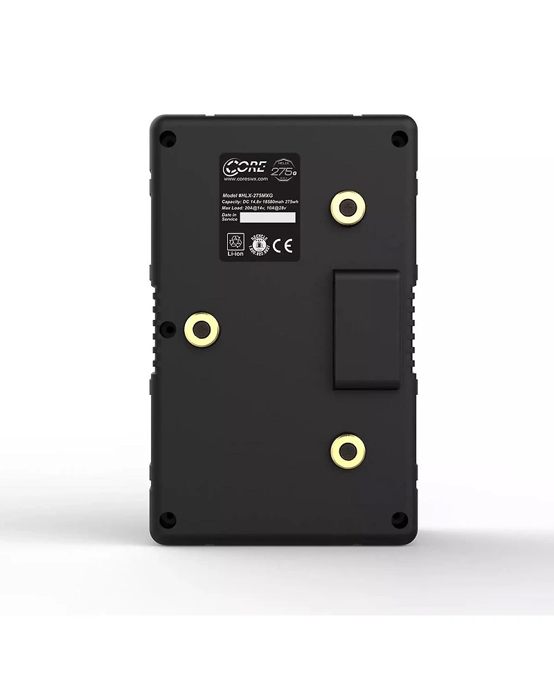 Core Swx Helix Max 275 275Wh Native Dual Voltage Lithium-Ion Battery, Gold Mount