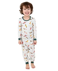 Leveret Baby Two Piece Viscose from Bamboo Holiday Pajamas