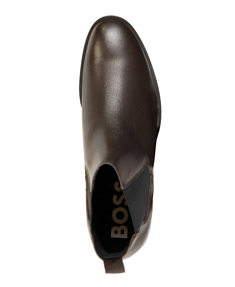 Boss Men's Colby Grainy Round Toe Shoes