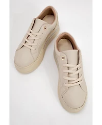 Prologue Shoes Poem Embellished Platform Sneakers (Women)