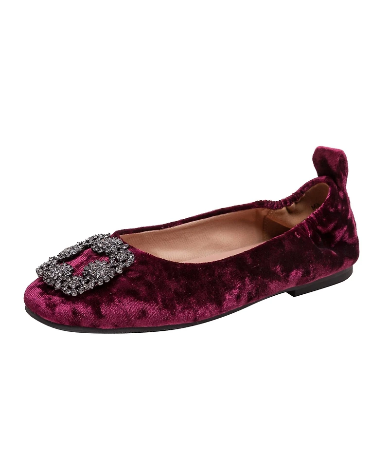 Linea Paolo Mina | Glam Sparkly Medallion Ballet Flat