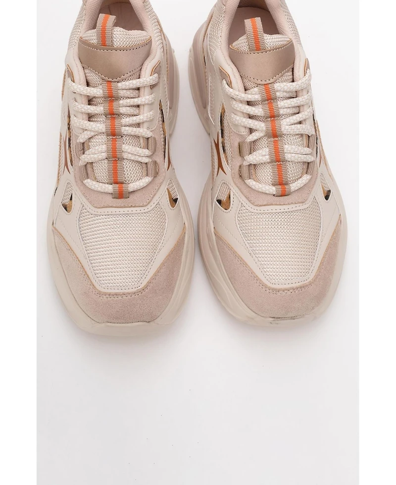 Prologue Shoes Marron Sport Sneakers (Women)