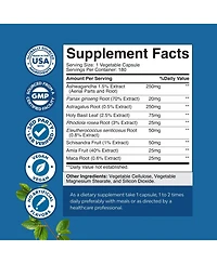 Nature's Craft Adaptogen Blend Capsule, 180ct
