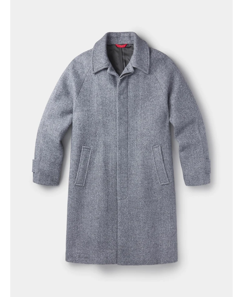 Aubin Men's Dawes Wool Blend Overcoat