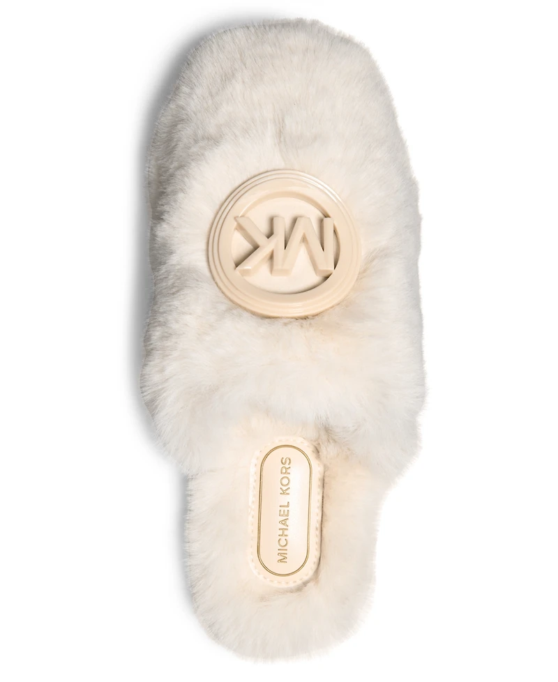 Michael Michael Kors Women's Ada Round Toe Charm Slippers