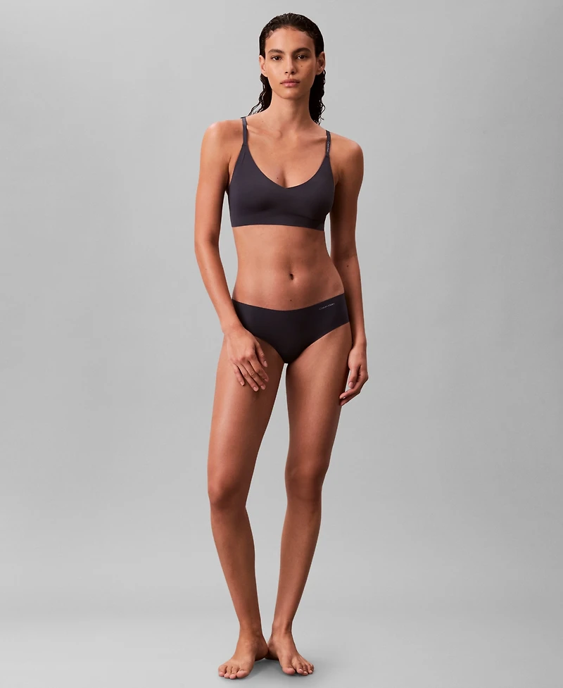 Calvin Klein Women's Invisibles Comfort Lightly Lined Triangle Bralette QF5753