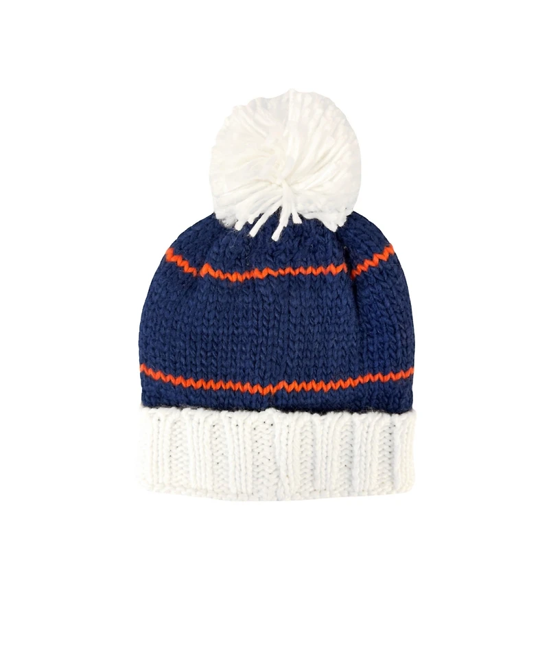 Bits & Bows Kids Unisex Auburn Bobble Hat