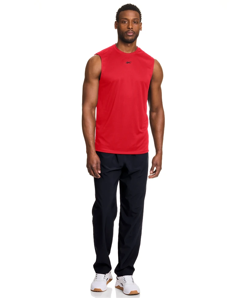 Reebok Men's Sleeveless Logo Tech Tank Top