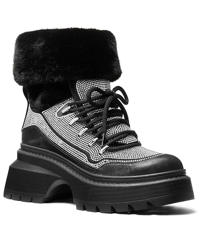 Michael Kors Women's Shiloh Round Toe Boots