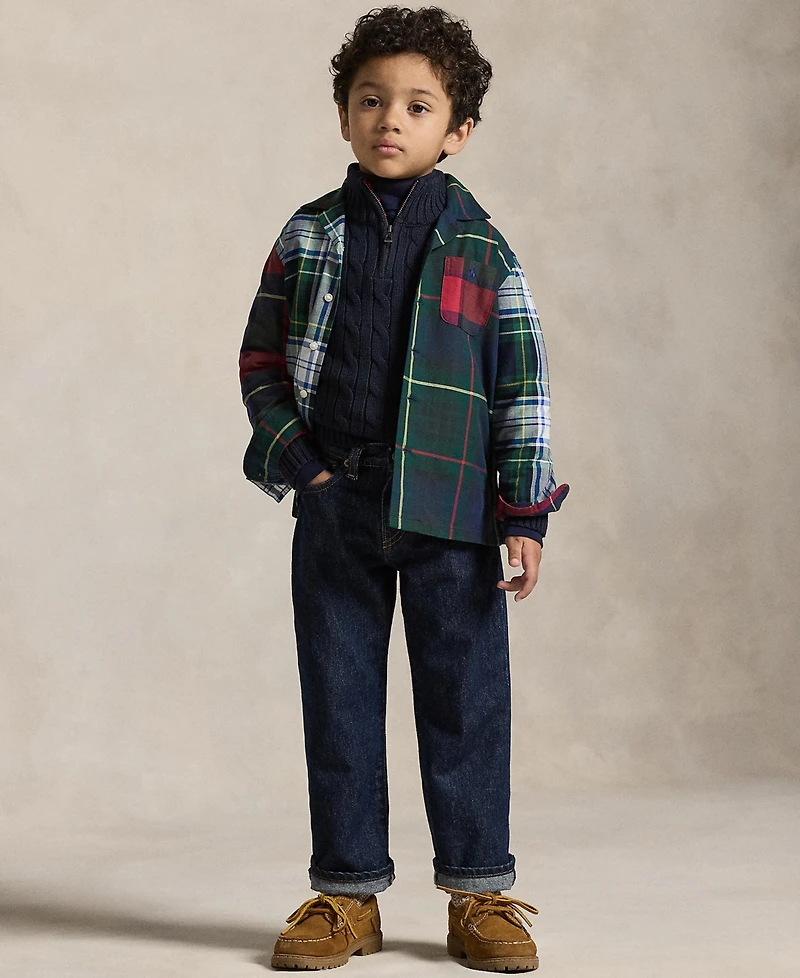 Plaid Cotton Oxford Fun Shirt