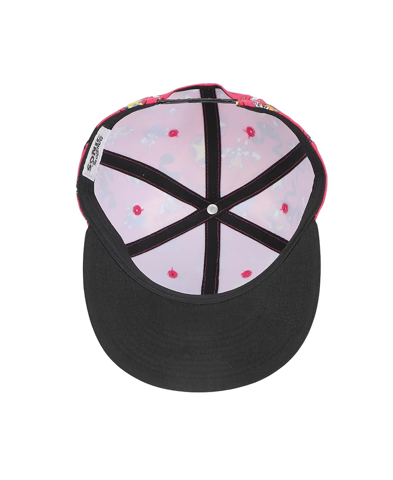 Sonic the Hedgehog Men's Sublimated Aop Poly B15 Snapback