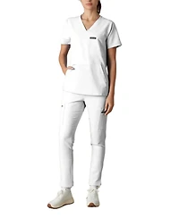 Members Only Women's Cordoba 5-Pocket Scrub Top