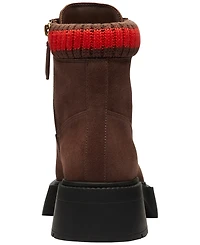 Coach Women's Leah Platform Lace-Up Booties