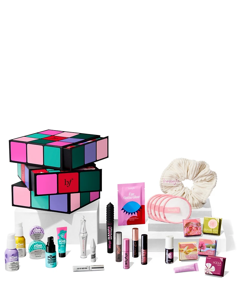Benefit Cosmetics 24-Pc. Glam Cube Makeup Advent Calendar Gift Set