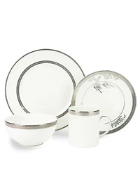 Vera Wang Wedgwood Dinnerware, Lace 4-Pc. Place Setting