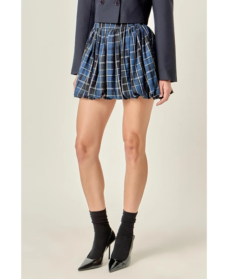 English Factory Women's Balloon Mini Skort