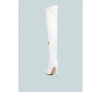 Riggle Long Patent Pu High Heel Boots