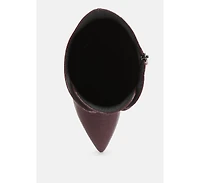 knocturn croc textured over the boots