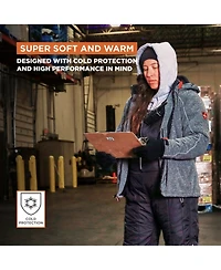 RefrigiWear Men's Dual-Layer Knit Insulated Gloves