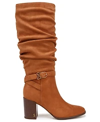 Sam and Libby Women's Round Toe Slouchy Knee Boots