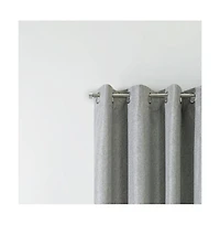 Thermaplus Denver 100% Blackout Grommet Exclusive Curtains for Livingroom 52" x Taupe Grey