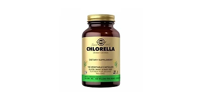 Solgar Chlorella Vegetable Capsules ,100 V Caps