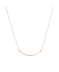 Pre-Owned Tiffany & Co T Smile Pendant Necklace