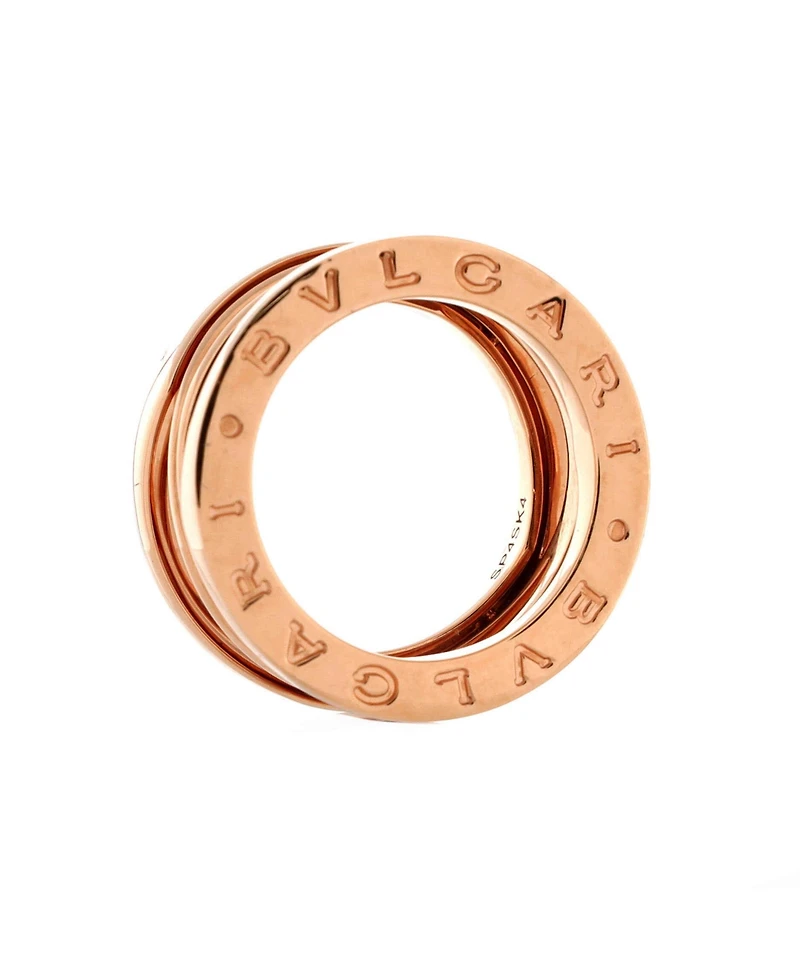 Pre-Owned Bvlgari B.Zero1 Design Legend Zaha Hadid Three Band Ring